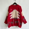 thumbnail image 5 of Christmas Sweaters for Women 2025 Long Sleeve Crewneck Xmas Tree Sequin Cute Pullover Sweater Jumper Tops, 5 of 7