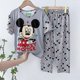thumbnail image 1 of 16 (120-130 cm) KhakiChildren's Cotton Princess Anna Elsa Pijamas Conjunto de ropa de dibujos animados para niños Pijamas de manga de bebé Ropa de hogar Pijamas para niños esquí esquí Gafas de esquí, 1 of 3