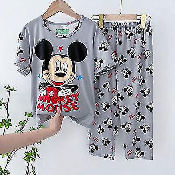16 (120-130 cm) KhakiChildren's Cotton Princess Anna Elsa Pijamas Conjunto de ropa de dibujos animados para niños Pijamas de manga de bebé Ropa de hogar Pijamas para niños esquí esquí Gafas de esquí