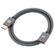 thumbnail image 1 of Cable de expansión de blindaje trenzado DP, Cable portátil macho a hembra, extensor antiinterferencias de velocidad rápida, suministros para PC de escritorio, 1m Vogacara EL005839-01, 1 of 7