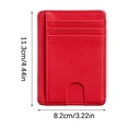 thumbnail image 2 of Slim Card Holder, RFID Blocking ID Case, Bank Card Wallet, Anti-Demagnetization Credit Card Sleeve, Minimalist Travel Organizer Pink, 2 of 5