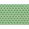 thumbnail image 1 of Ahgly Company Machine Washable Indoor Rectangle Transitional Fern Green Area Rugs, 2' x 5', 1 of 7