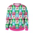 thumbnail image 3 of Suéter navideño feo 2024 para regalar, elfo de Papá Noel, divertido jersey para mujer y hombre, sudadera para fiesta, cumpleaños, muñeco de nieve y Navidad, 3 of 5