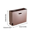 thumbnail image 2 of MesaSe File Organizer  Cardboard File Box for Letter Size Hanging File Folder Storage  Collapsible Hanging File Organizer with Handles for Office/Home/School, 2 of 4