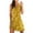 Yellow, variant on Summer Fashion Mini Beach Dresses for Womens 2025 Sexy Sleeveless Printed Print Dresses