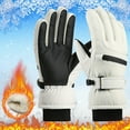 thumbnail image 2 of COMVALUE Women Ski Glove Touchscreen Windproof and Waterproof Gloves Snow Glove for Skiing Cycling Snowboard for Women Men (Beige, One Size), 2 of 4