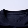 thumbnail image 4 of Cotton T-Shirts Short Sleeve Basic Tees Mens Crew Neck Casual Summer Tops with Chest Pocket Soft Plain Tshirts (XL, Dark Blue), 4 of 7