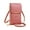 Hot Pink, variant on XMMSWDLA Small Crossbody Cell Phone Bag for Women, Mini Over Shoulder Handbag Purse with Credit Card Slots Crossbody Cell Phone Bag for Women Gift Bags