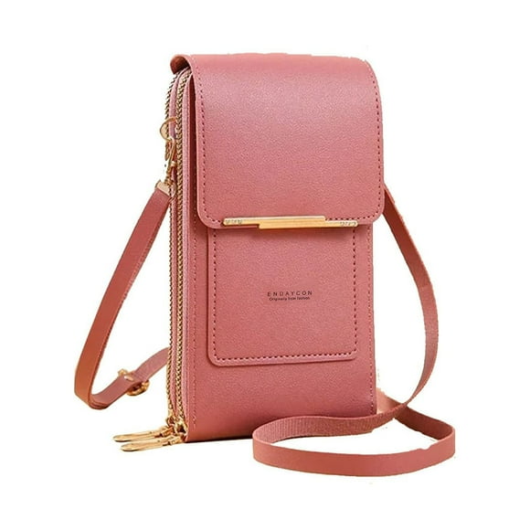 Rbaofujie Women Small Crossbody Cell Phone Purse Leather Phone Purse Mini Messenger Shoulder Handbag Wallet