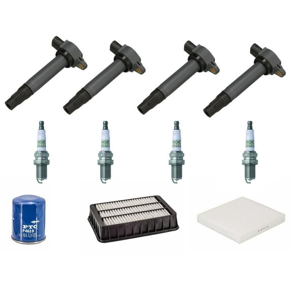 Ignition Coils Spark Plugs Filters Tune Up Fits 08-13 Mitsubishi Lancer 2.0L
