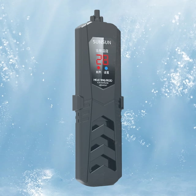 Mini varilla de calefacción para acuario, varilla calefactora con pantalla Digital, 50-1000W con ventosa JShteea El nuevo