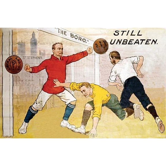 Still Unbeater "The Boro"-Fine Art Canvas Print (20" x 30")