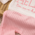 thumbnail image 5 of Ylsteed Newborn Baby Boy Girl Embroidery Long Sleeve Romper Leisure Clothes Outfits Bodysuit Baby Shower Coming Home Outfit Tops+Pants+Hat, 5 of 7