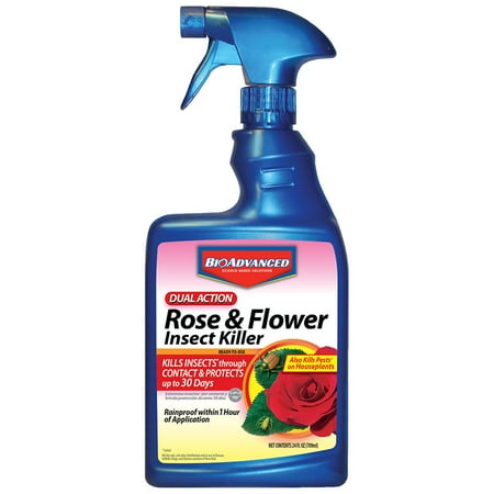 UPC 687073025705 product image for BioAdvanced Dual Action Rose & Flower Insect Killer, Ready-to-Use, 24-Ounce | upcitemdb.com