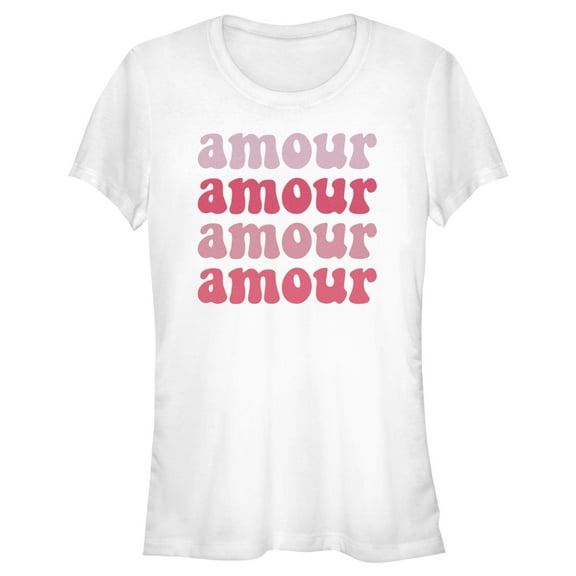 Junior's Lost Gods Amour Amour Graphic T-Shirt