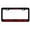 Black/Red, variant on Hike More Worry Less License Plate Frame Mountains Adventure Await/Car Accessories Auto License Plate Frame Car Tag Holder (Chrome/D.Pink)
