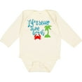 thumbnail image 3 of Inktastic Life is Better at the Beach Crab and Palm Tree Boys or Girls Long Sleeve Baby Bodysuit, 3 of 5
