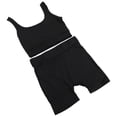 thumbnail image 4 of Conjunto de ropa cómoda para Yoga, chaleco deportivo para entrenamiento, pantalones cortos, 1 Juego, 4 of 5