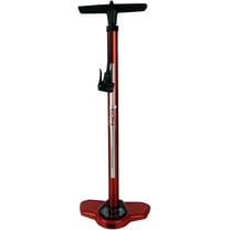 Eltin Track Pump Aluminium Pro Red - High-Performance Bicycle Floor Pump