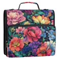 thumbnail image 5 of FORMRS Zipper Binder with Shoulder Strap 2-inch Ring 500 Sheet Capacity File Bag, Ethereal Floral Harmony, 5 of 5
