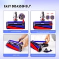thumbnail image 4 of Cabezal de aspiradora Soft Roller compatible con Dyson V10, V11, 4 of 5