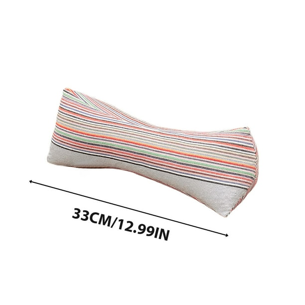 Almohada cervical con forma de concha de trigo sarraceno, almohada lumbar para adultos, almohada para la siesta, almohada de trigo sarraceno