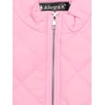 thumbnail image 5 of Día de San Patricio Chaleco Acolchado Ligero Con Cremallera Y Cuello Alto Para Mujer Rosa S, 5 of 5