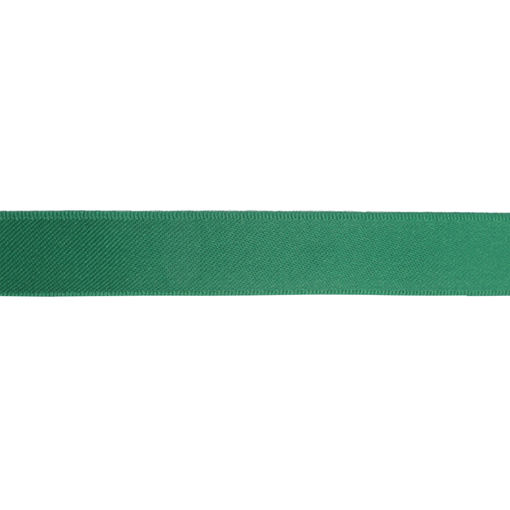LaRibbons 7/8" Green Single Face Satin Ribbon, 100 Yard