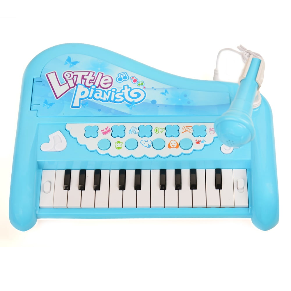 Toy Piano for Toddler Girls – Cute Piano for Kids with Built-in Microphone & Music Modes - Best Birthday Gifts for 3 4 5 Year Old Girls – Educational Keyboard Musical Instrument Toys