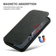 thumbnail image 6 of ELEHOLD for iPhone 15 Plus 6.7" Retro Wallet Case Premium Leather with Card Slots Kickstand Function Magnetic Absorption Compatible with MagSafe Charging Shockproof Case for iPhone 15 Plus,Black, 6 of 11