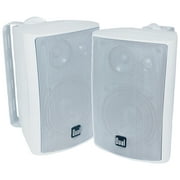 Dual Audio 4" 3-Way Indoor/Outdoor Speakers