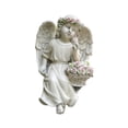 thumbnail image 4 of Estatua de ángel Strade Fareast Limited lámpara solar resina 145 cm x 133 cm x 21 cm, 4 of 8
