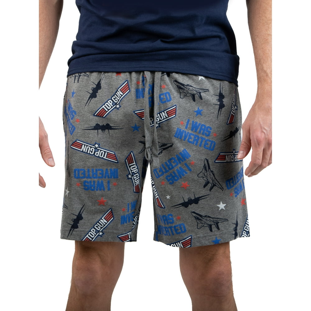 TOP GUN - Top Gun Mens Pajama Short - Walmart.com - Walmart.com