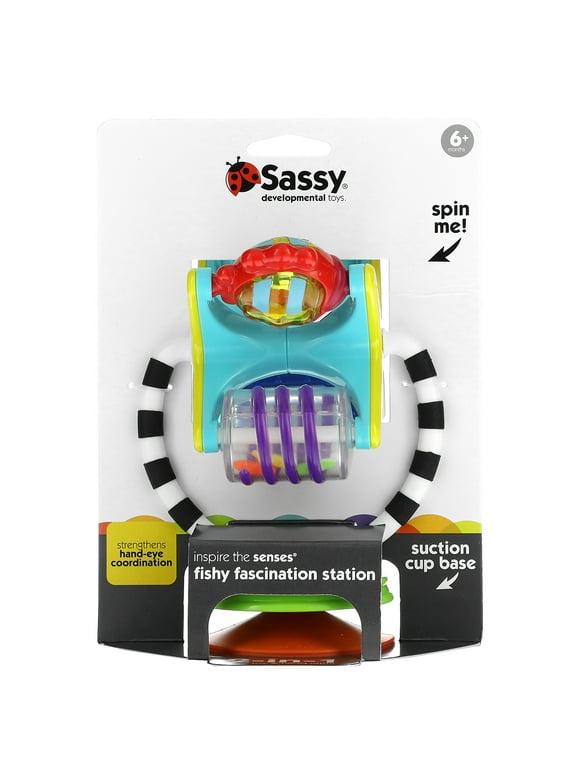 Sassy Inspire The Senses, Fishy Fascination Station, 6 Month+, 1 Count