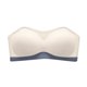 thumbnail image 2 of Gibobby Brasieres para mujer sin varilla Lencería de mujer Sujetador de realce con hebilla delantera sin tirantes Sujetador de banda con realce deslizante de alambre(Beige,XL), 2 of 5