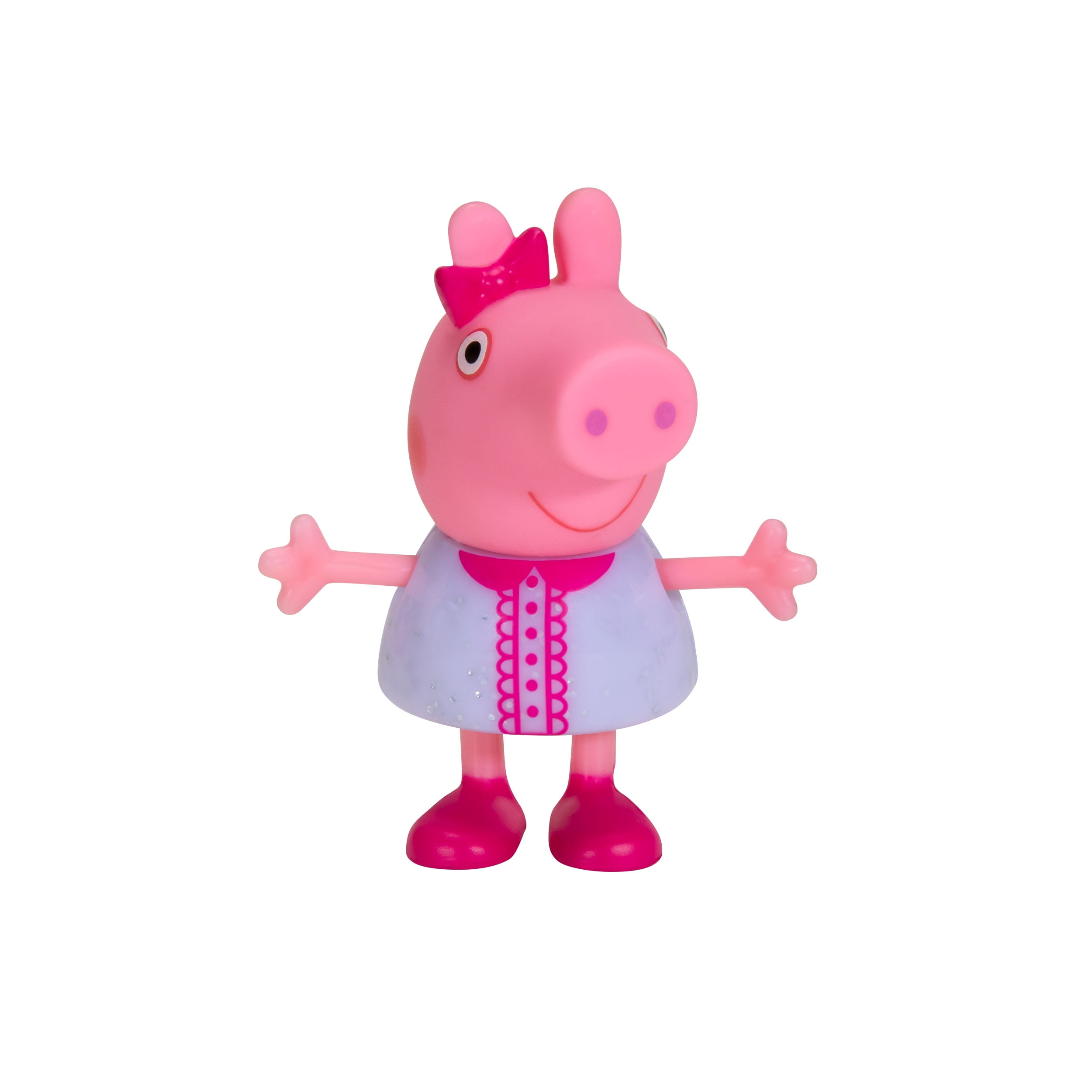 peppa pig talking dress up peppa deluxe figure pack