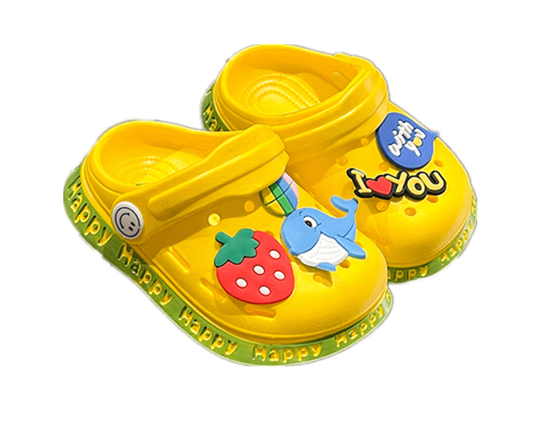 Toddler Clogs for Boys and Girls Non-Slip Breathable Kids Clogs Garden High Elasticity Kids Sandals Indoor Outdoor Waterproof Beach Sandals Children Classic Slippers Kids Clogs 