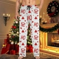 thumbnail image 4 of Mens Christmas Casual Pants Pajama Pants With Drawstring And Pockets Christmas Pink 2XL, 4 of 5