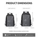 thumbnail image 5 of Mochila para portátil GOLF SUPAGS para mujer, 15,6 pulgadas, negra, 5 of 6