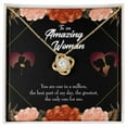thumbnail image 3 of To My Wife You are the One Infinity Knot Necklace Message Card, 3 of 17