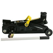 Black Bull FJ2 4000 lbs. 2 Ton Trolley Floor Jack with Quick Release Valve