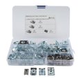 thumbnail image 3 of koolsoo 80 Pièces Écrou Clip Assortiment Attache Rapide avec Boîte de Rangement 4 Taille Universelle, 3 of 9