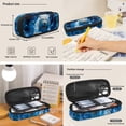 thumbnail image 4 of HUIACONG Kids Backpack 4-IN-1 Set Snow Leopard Lightweight 300g for Boys Girls 6-10 Detachable Lunch Box Pencil Case Water Bottle Holder School Book Bag, 4 of 7
