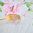 thumbnail image 5 of Round Fitted Vinyl Tablecloth with Flannel Backing, Elastic Edge Waterproof Table Cloth Plastic Table Cover for Indoor & Outdoor, 5 of 6
