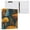 Many Mushrooms, variant on Hard Shell Ring Binder With Clip Holds 200 Sheets Office Home Organization Many Mushrooms