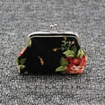 thumbnail image 3 of BE-TOOL Mini Coin Purses Card Holder Wallet Floral Printing Handbag for Girl Women Gift, 3 of 6