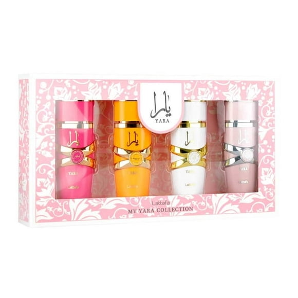 Estuche Lattafa Yara Collection 4 pzs Dama