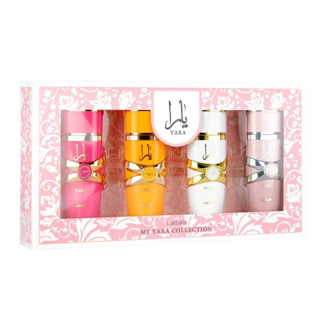 Estuche Lattafa Yara Collection 4 pzs Dama