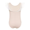 thumbnail image 4 of Haitryli Ballet Gymnastics Dance Leotards for Girls Kids Ballerina Outfit Dress with Sequins Tulle Tutu Skirt Pink Leotard 11-12, 4 of 5