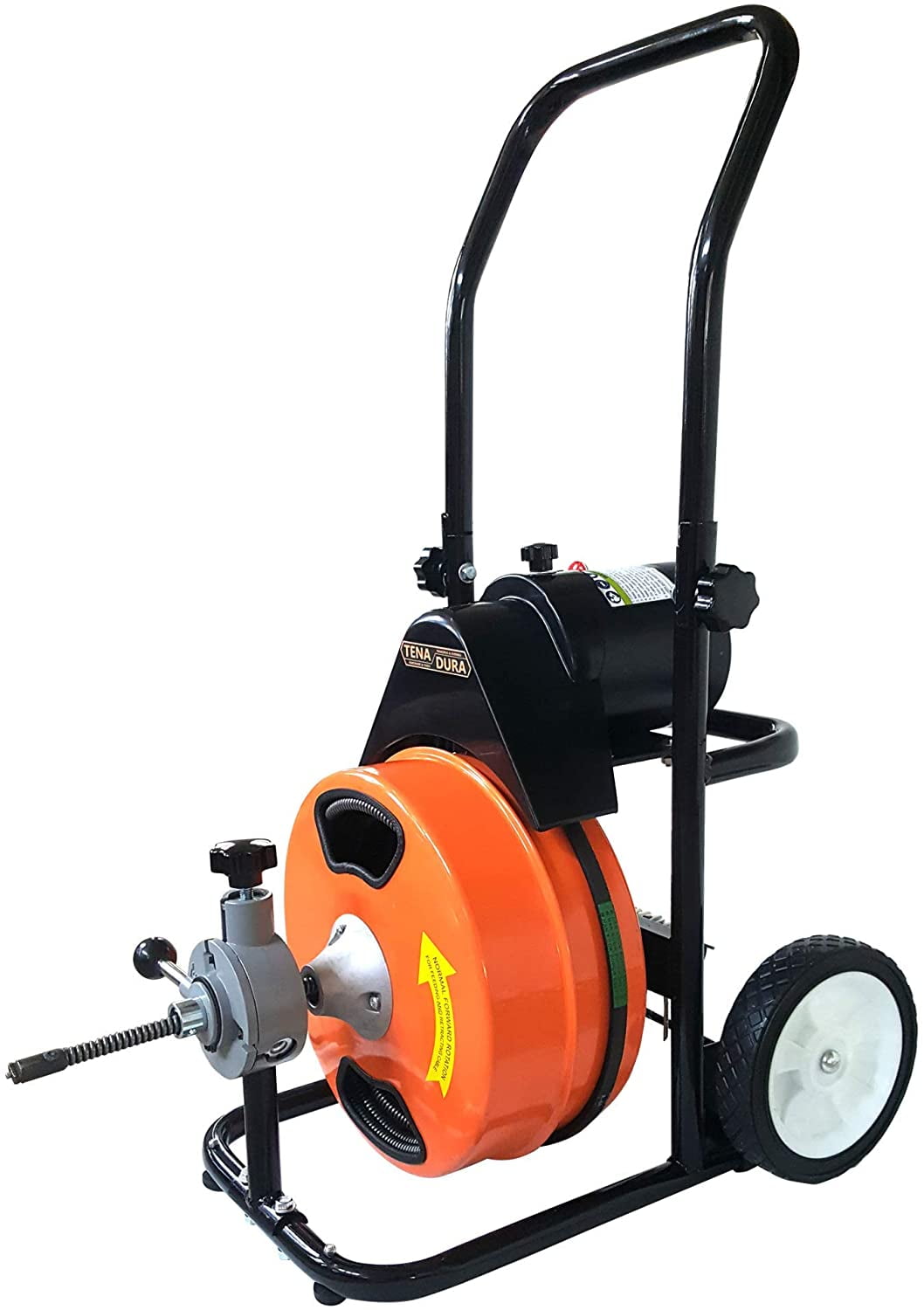 TENADURA Drain Snake Sewer Machine ½” X 50′ Electric Drain Cleaner